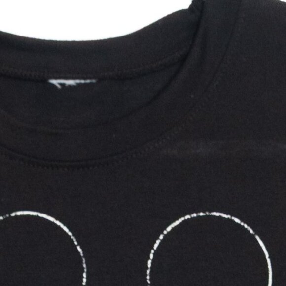 Disney Mickey Mouse Size L Skeleton Graphic Black Tee Soft Lightweight Unisex - Picture 2 of 8